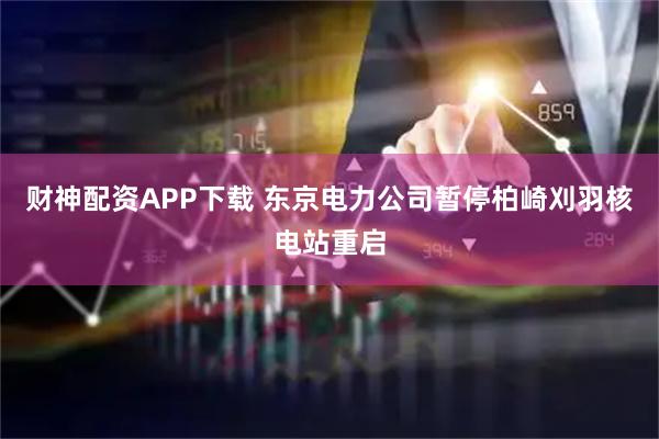 财神配资APP下载 东京电力公司暂停柏崎刈羽核电站重启