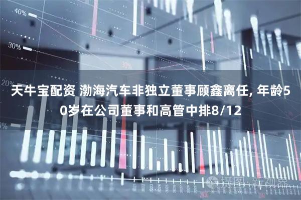 天牛宝配资 渤海汽车非独立董事顾鑫离任, 年龄50岁在公司董事和高管中排8/12